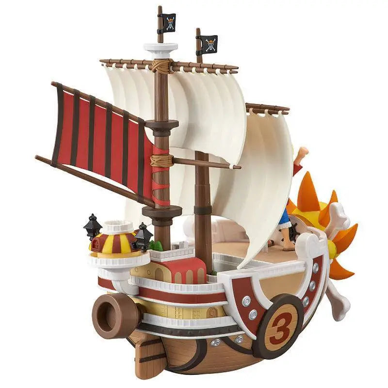 One Piece Ship Figure: Luffy Model Toy - Super Cute Mini Boat Blind Box