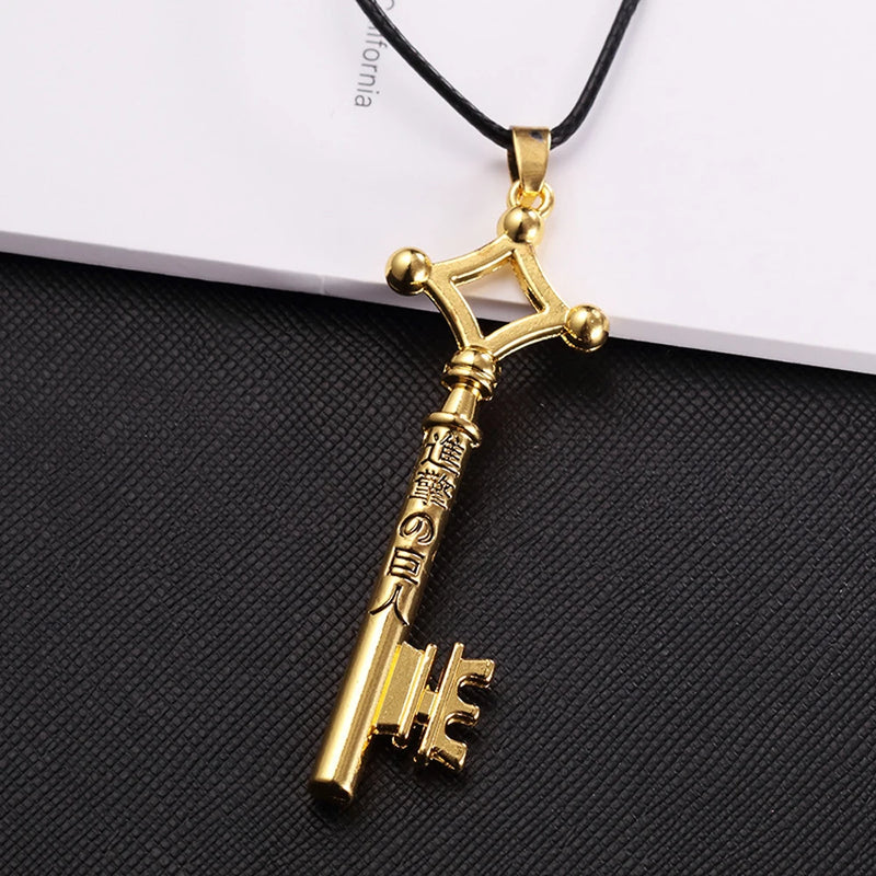 Eren Key Necklace: Vintage Anime Fashion