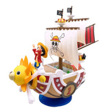 One Piece Ship Figure: Luffy Model Toy - Super Cute Mini Boat Blind Box