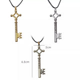 Eren Key Necklace: Vintage Anime Fashion