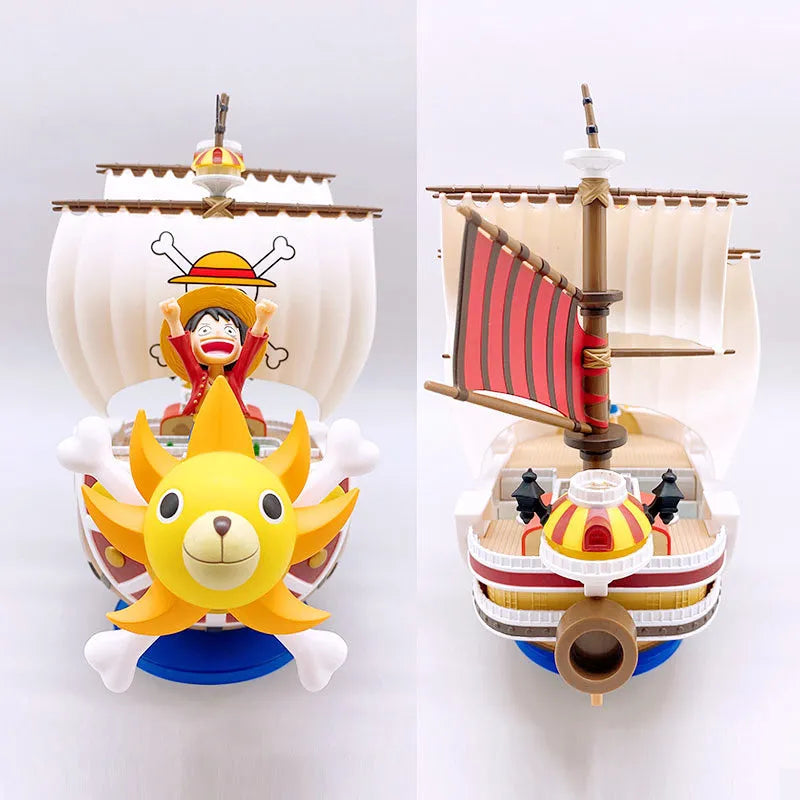 One Piece Ship Figure: Luffy Model Toy - Super Cute Mini Boat Blind Box