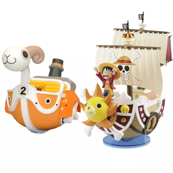 One Piece Ship Figure: Luffy Model Toy - Super Cute Mini Boat Blind Box