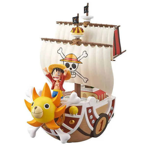 One Piece Ship Figure: Luffy Model Toy - Super Cute Mini Boat Blind Box