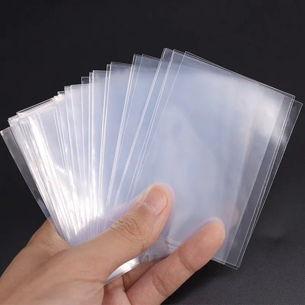 Pokémon Card Sleeves: Transparent Protectors for Kids' Game Cards - Set of 100